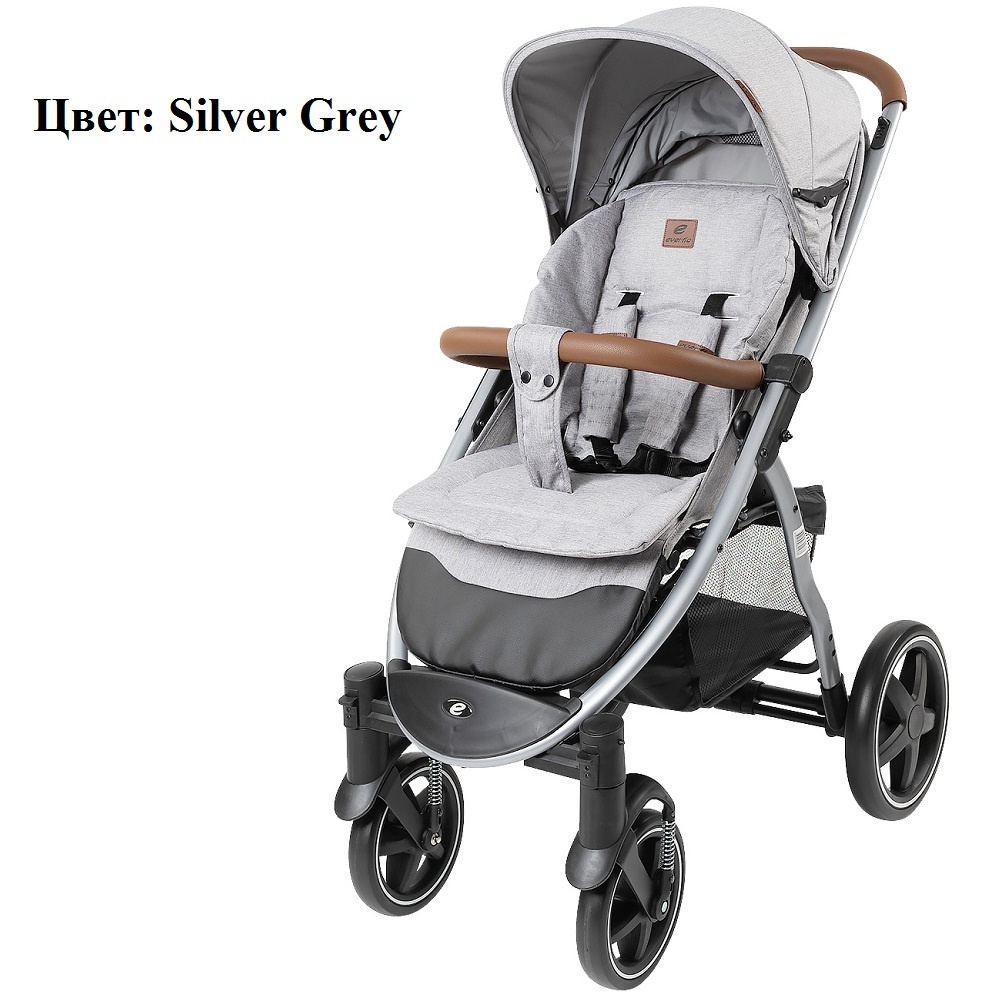 Прогулочная коляска Ewerflo Walker E-480 Цвет: Silver Grey