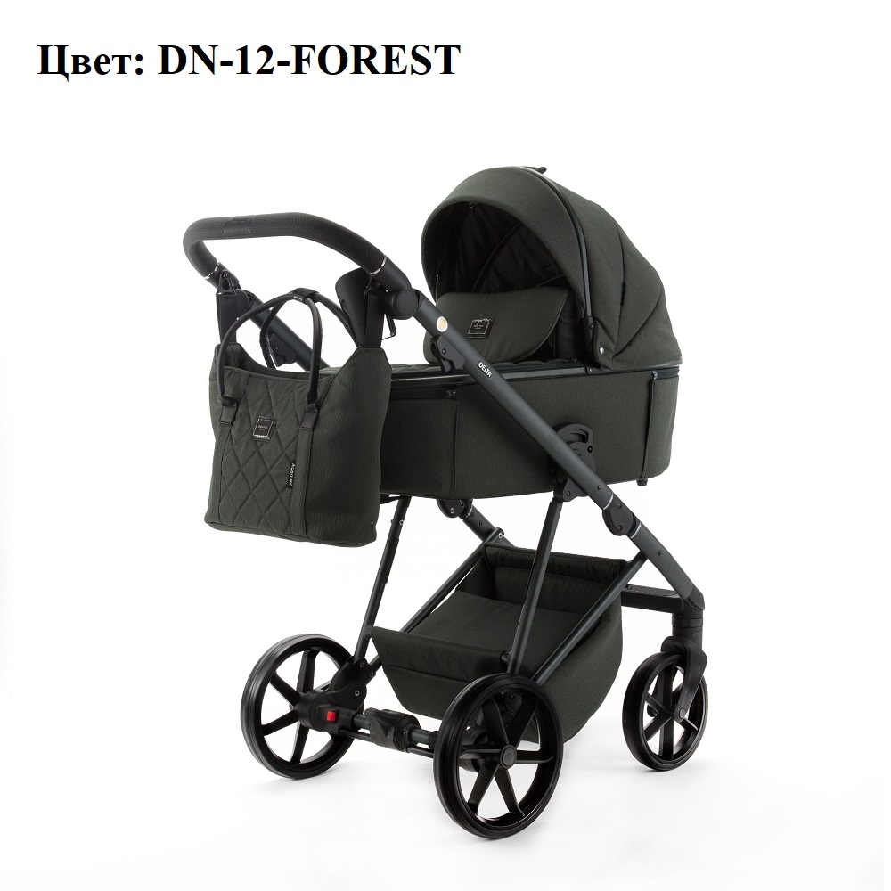 Коляска Adamex Delta Natura цвет DN-12-Forest