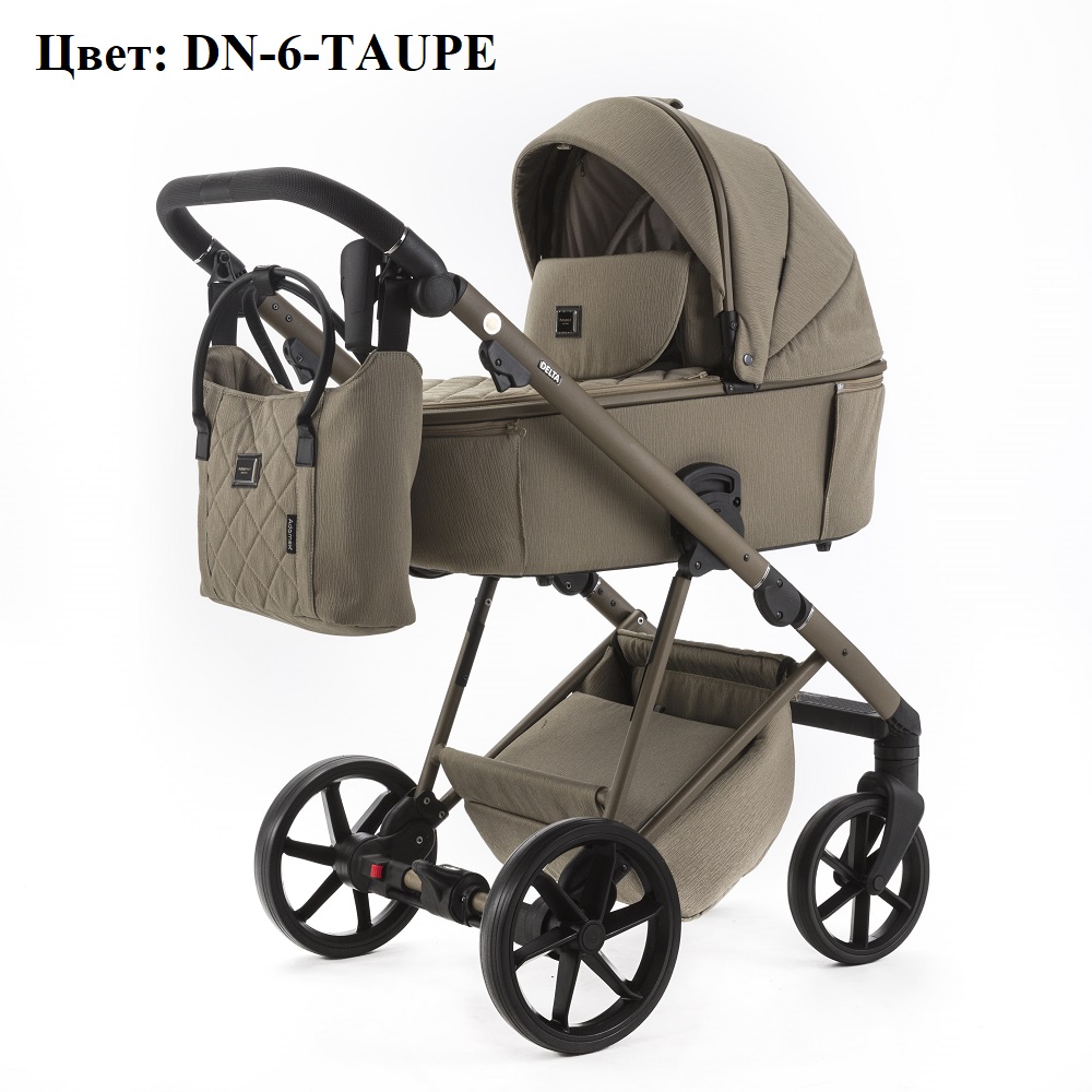 Коляска Adamex Delta Natura цвет DN-6-Taupe